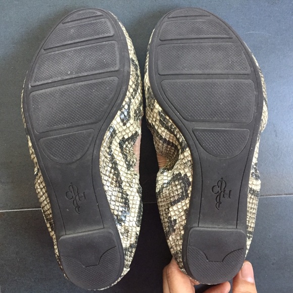 Cole Haan snakeskin flats 7 - Picture 3 of 4